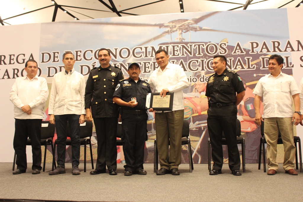 Labor de paramédicos al servicio de los yucatecos, digna de reconocer